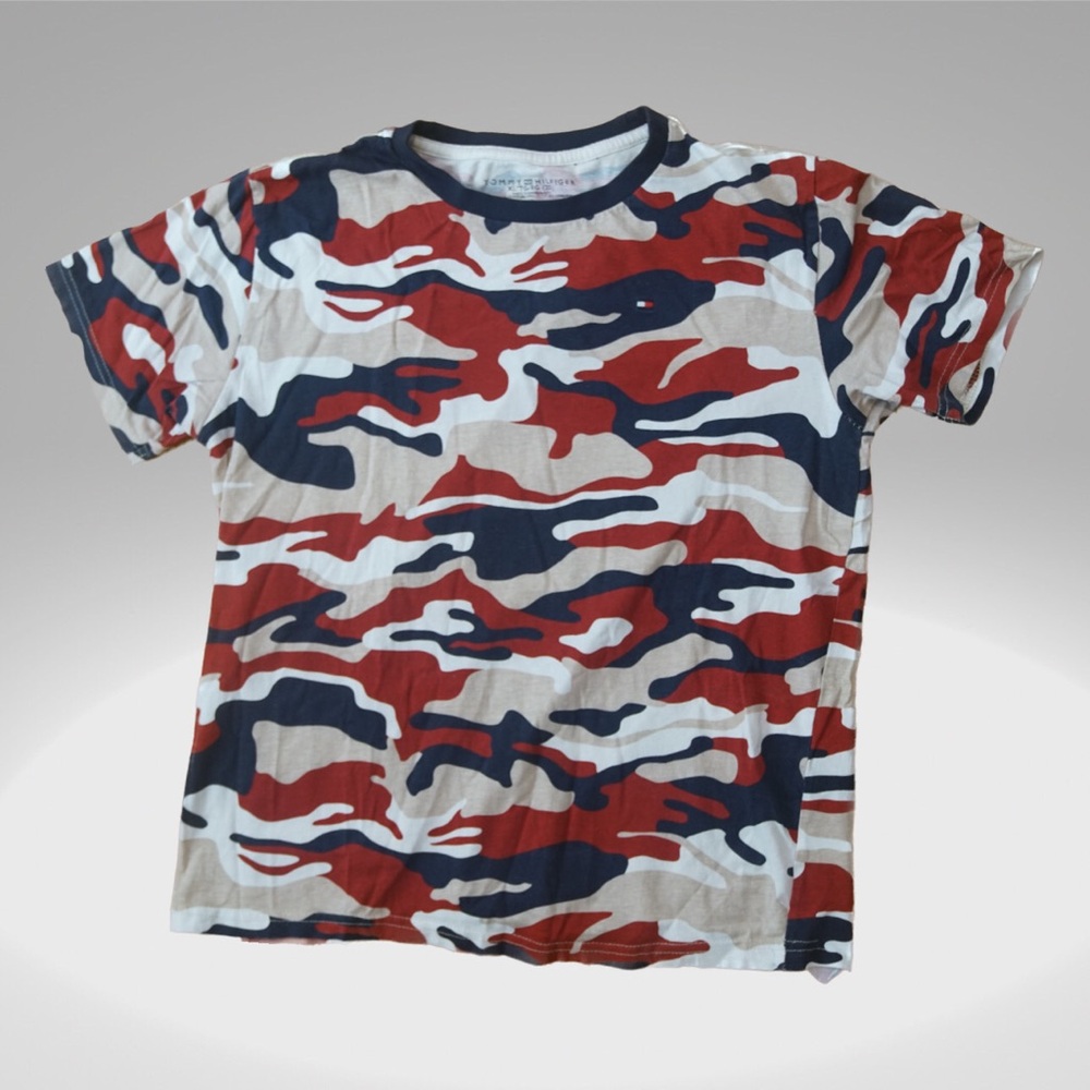 Tommy Hilfiger camo shirt boys